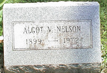 Algot Nelson gravestone, Class of 1917