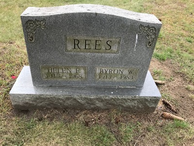 Byron Rees gravestone, Class of 1935