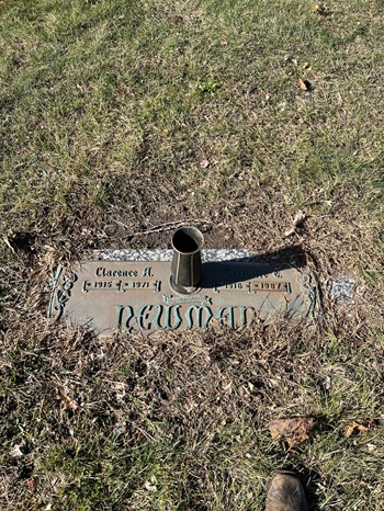 Charlotte Verplank Newman gravestone, Class of 1935
