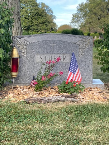 Dolores Perry Stupar gravestone, Class of 1944