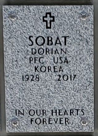 Dorian Sobat gravestone, Class of 1946