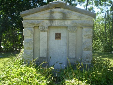 Edna Mundell Troehler gravestone, Class of 1905