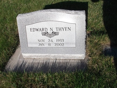 Edward Thyen gravestone, Class of 1951