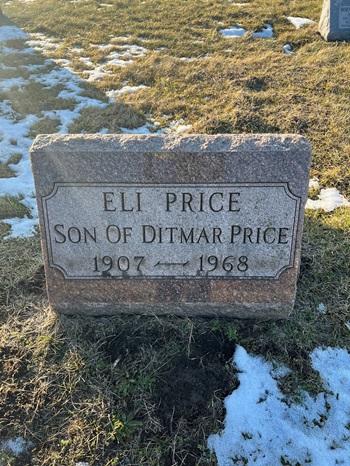 Eli Price gravestone, Class of 1928