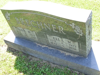 Ella Hinchley Brechner gravestone, Class of 1941