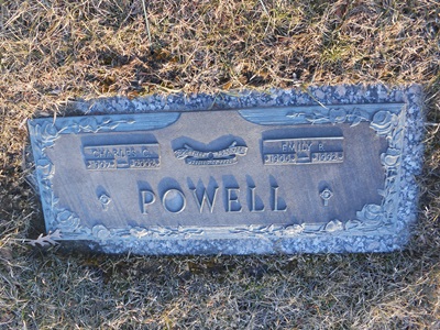 Emily Rohwedder Powell gravestone, Class of 1924