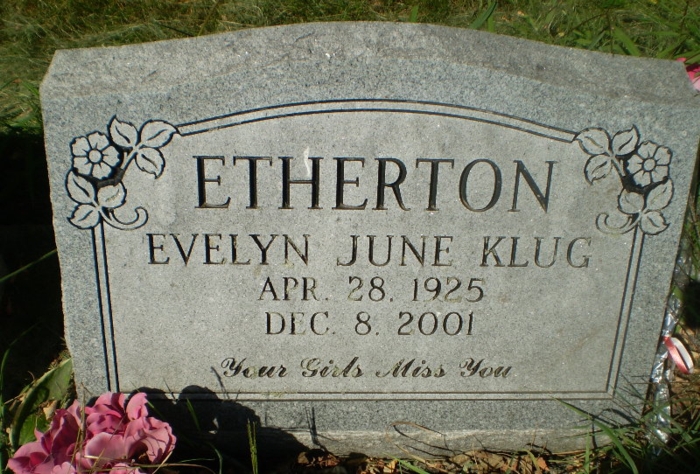 Evelyn Klug Etherton, Class of 1944
