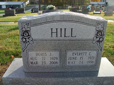 Everett Hill gravestone, Class of 1928