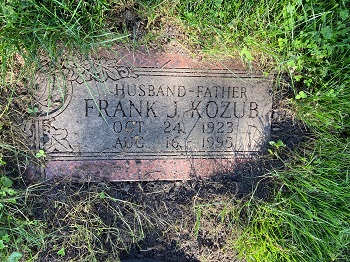 Frank Kozub gravestone, Class of 1942