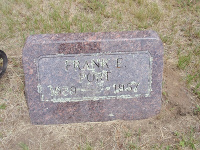 Frank Port gravestone, Class of 1957