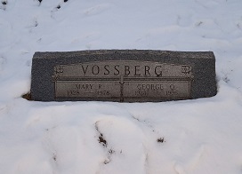 George Vossberg gravestone, Class of 1942