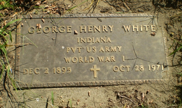 George White gravestone, Class of 1914