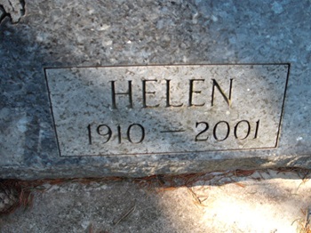 Helen Graham Rouse gravestone, Class of 1928