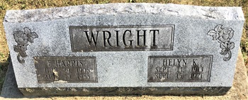 Helen Kostbade Wright gravestone, Class of 1931