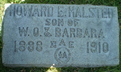 Howard Holsted gravestone, Class of 1970