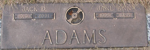 Jack Adams gravestone, Class of 1935