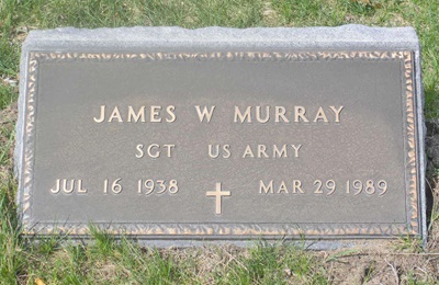 James (Jim) Murray gravesone, Class of 1956