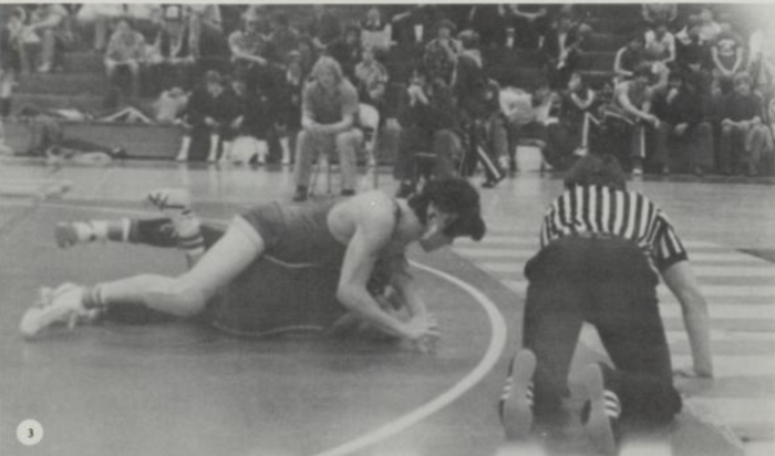 Jeff Teer, Class of 1982, wrestling