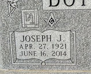 Joseph (Joe) Doyen gravestone, Class of 1940