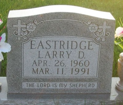 Larry Eastridge gravestone, Class of 1979