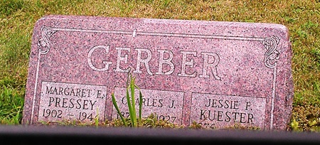 Margaret Gerber Pressey gravestone, Class of 1920