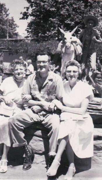 Minnie, Alfred, and Elizabeth Erickson. Alfred was in the class of 1934.