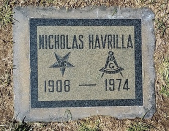 Nicholas Havrilla gravestone, Class of 1927