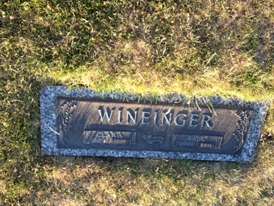 Paul Wineinger gravestone, Class of 1930