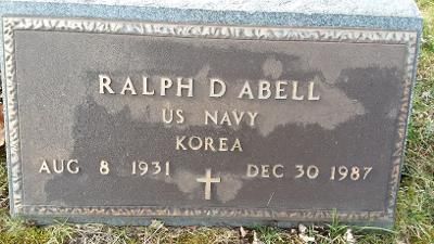 Ralph Abell gravestone, Class of 1949