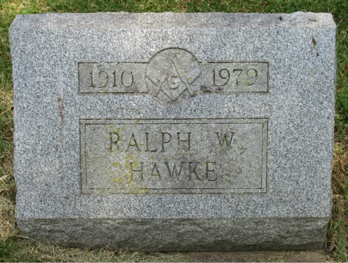 Ralph Hawke gravestone, Class of 1928