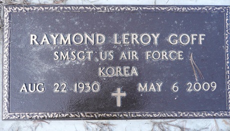 Raymond Goff gravestone, Class of 1948