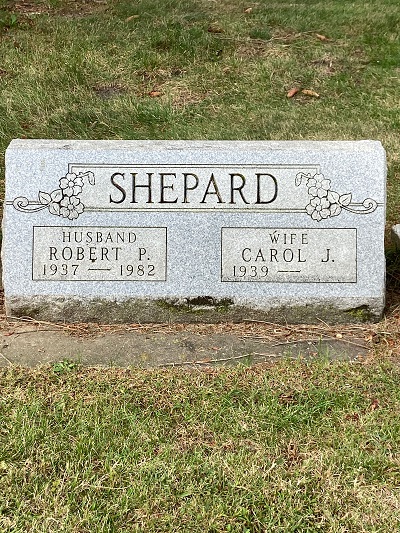 Robert (Bob) Shepard gravestone, Class of 1956