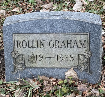 Rollin Graham gravestone, Class of 1937