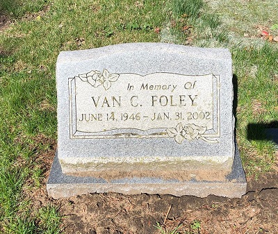 Van Foley gravestone, Class of 1965