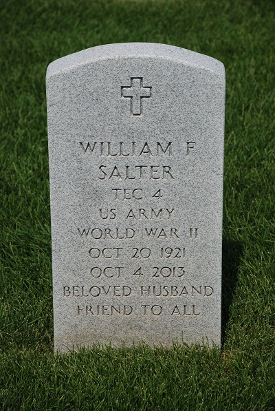 William (Bill) Salter gravestone, Class of 1939