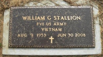 William Gregory (Greg) Stallion gravestone, Class of 1971