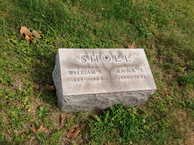 William Sholl gravestone, Class of 1906