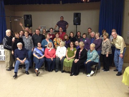 HHS alumni at "Dancin' thru the Decades" on March 23