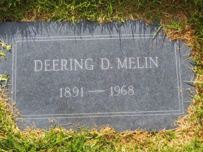 Deering Melin gravestone, Class of 1909