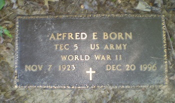 Alfred Born gravestone, Class of 1941