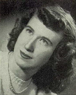 Alma Hoddy Seiss yearbook pic, Class of 1949