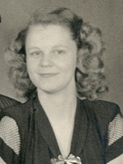 Annette Peterson Johnson obit pic, Class of 1945