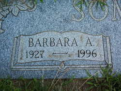 Barbara Somers gravestone (Teacher)