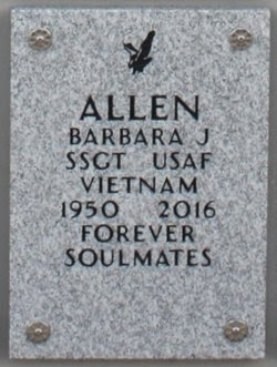 Gravesone for Barbara Titus Allen, Class of 1968