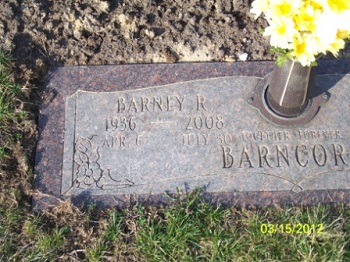 Barney Barncorn gravestone, Class of 1956