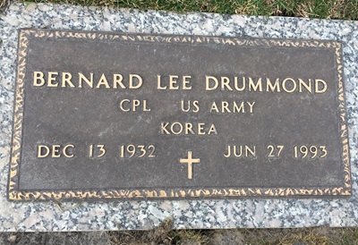 Bernard Drummond gravestone, Class of 1952