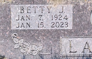 Betty Greene Landis gravestone, Class of 1941