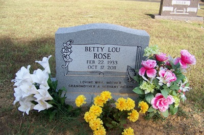 Betty Hugueley Rose obit pic, Class of 1952