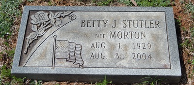 Betty Jo Morton gravestone, Class of 1947