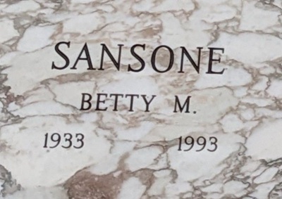 Betty Springman gravestone, Class of 1951